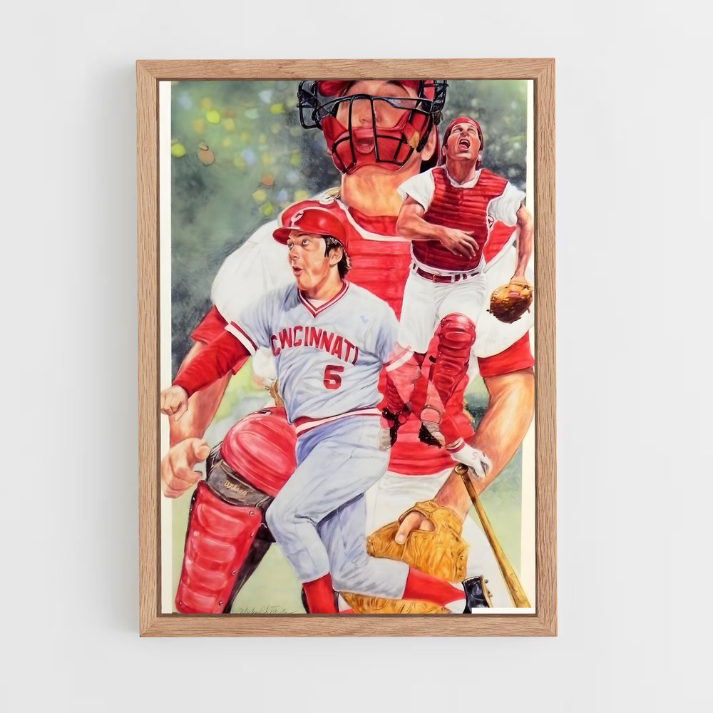 Poster Le Maître du Catch – affiche Baseball (vue 4)